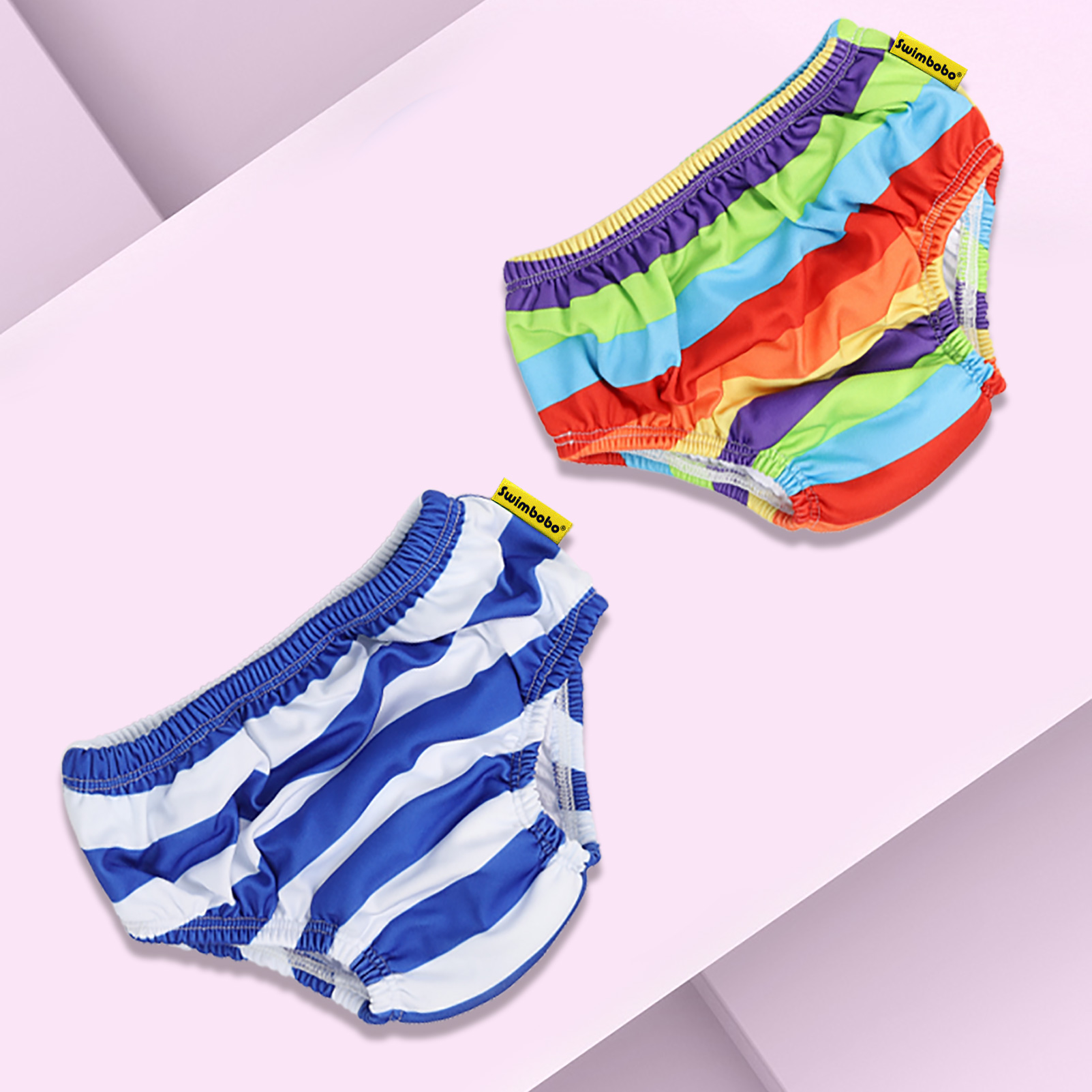 Toddler Training Pants Leak Proof - Reusable Swim Diapers for Toddler Boys