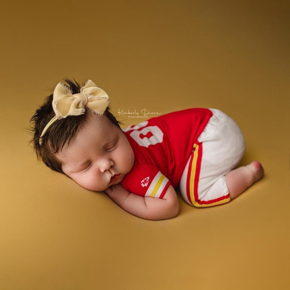 Infant Photography Props Outfit - Newborn Photography Props Baby Boy Football