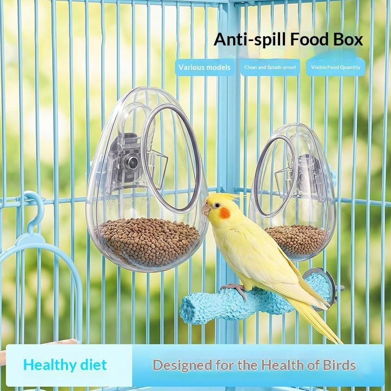 1PcsWall Hanging Bird Food Cup - Feeding recension och pris