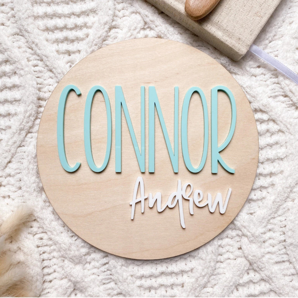 Personalised Birth Announcemen - Nursery recension och pris