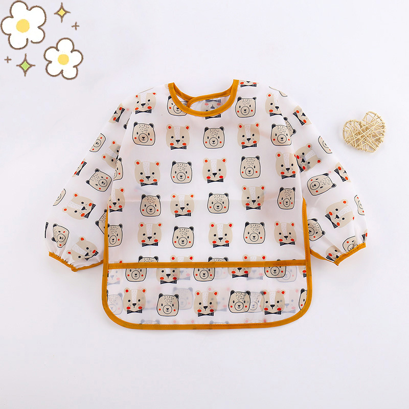 Baby Silicone Cartoon Bib 0-6  - Waterproof Baby Bibs Silicone recension och pris