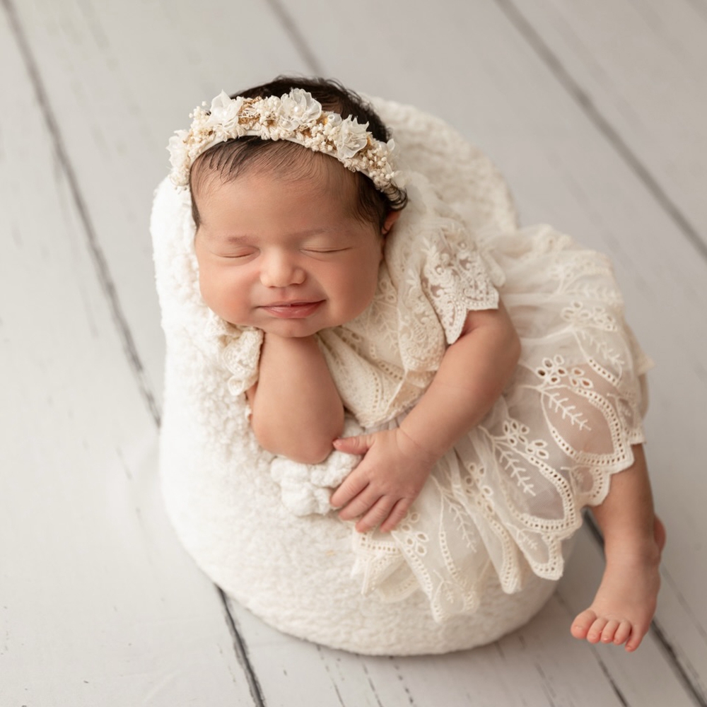 Professional Studio Newborn Ph - Newborn Baby Girl Romper Floral recension och pris