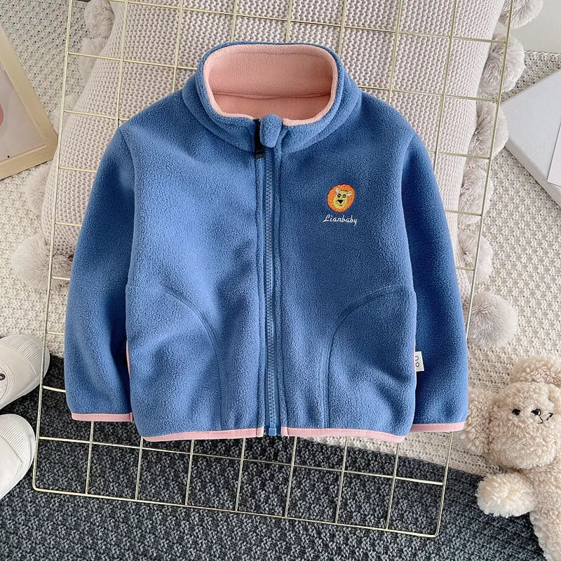 New Children Boys Girls Polar  - Toddler Boy Winter Fleece Jacket recension och pris