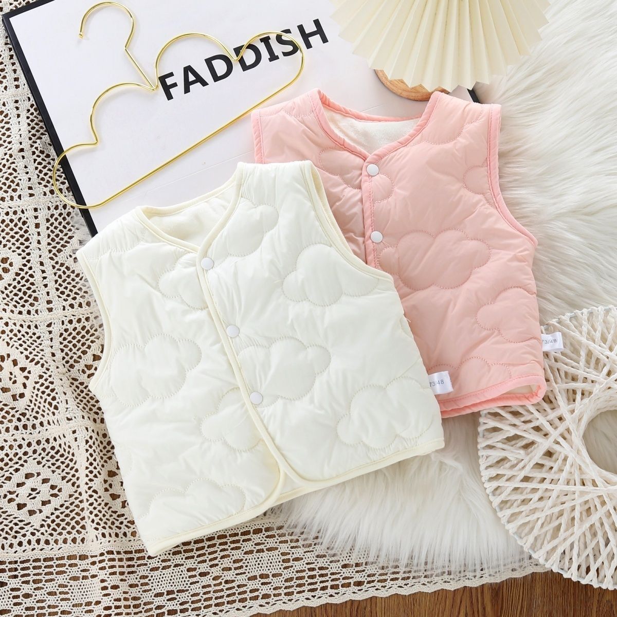 Kids Vest Girls New Sleeveless - Toddler Boy Winter Fleece Jacket recension och pris