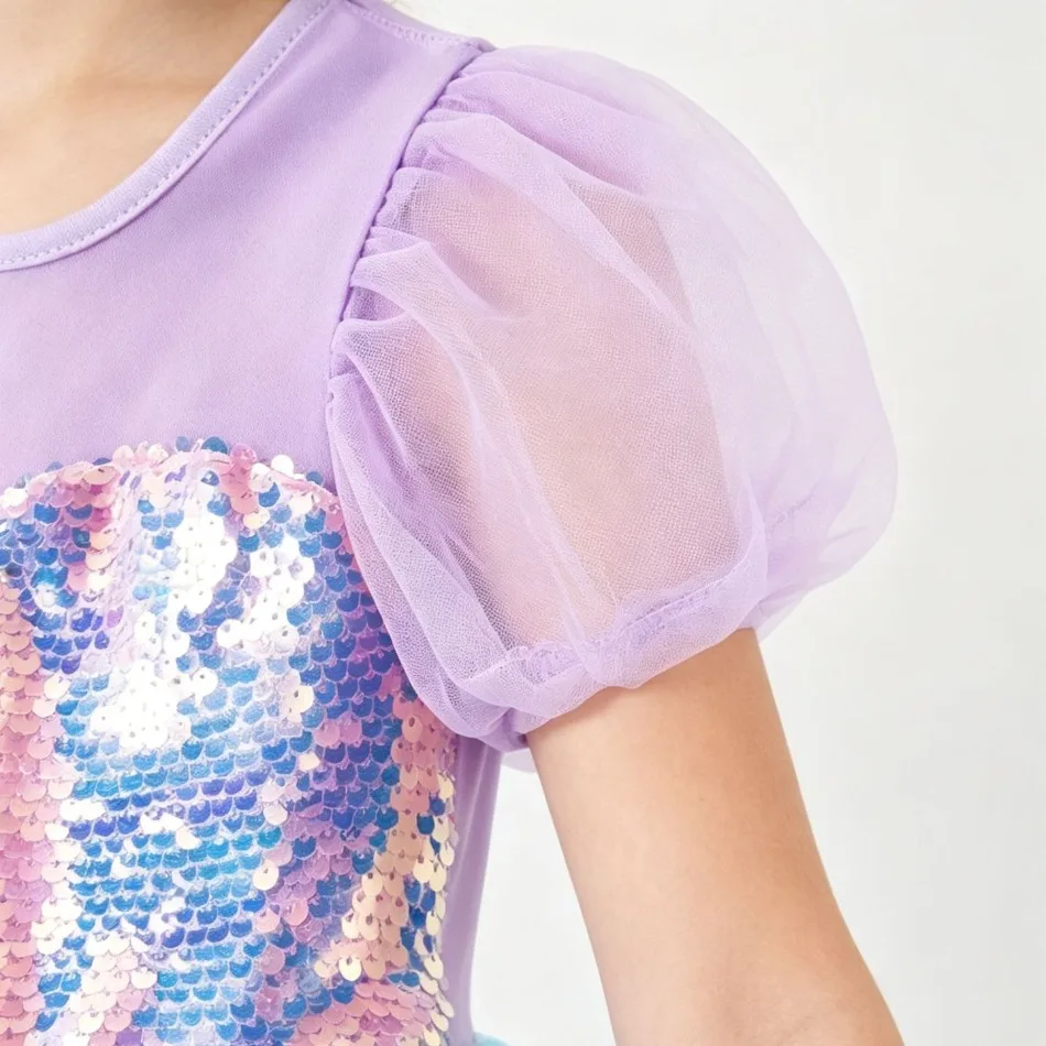 Toddler Girls Mermaid Princess - Toddler Girl Tulle Party Dress recension och pris