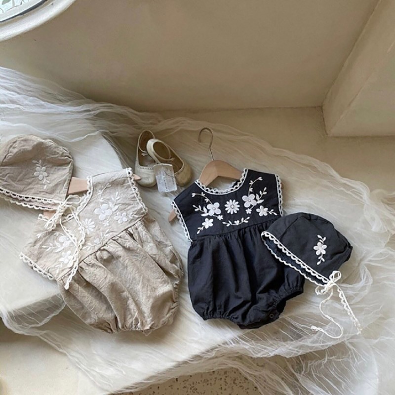 ZOETOPKID Summer Toddler Baby  - Baby Summer Linen Sleeveless Jumpsuit recension och pris