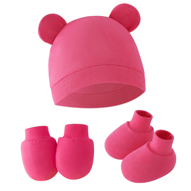 Cute Baby Hat Newborn Bonnet G - Infant Beanie Hat With Ears recension och pris