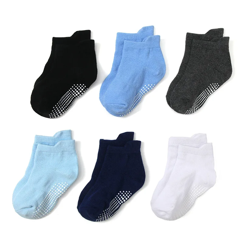 6-Pack Baby Floor Socks  Strip - Unisex Baby Socks Non Slip recension och pris