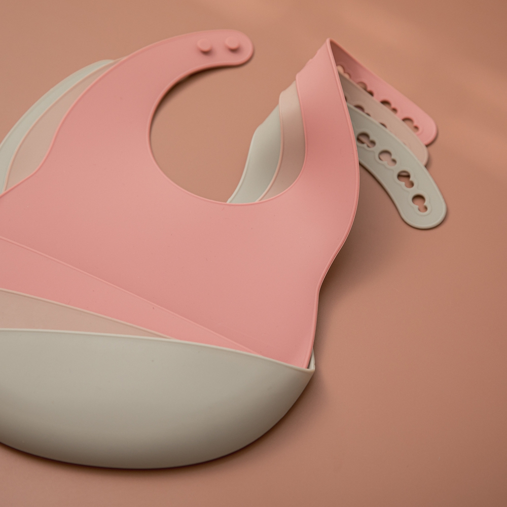 Baby Bibs for Mealtime Waterpr - Waterproof Baby Bibs Silicone recension och pris