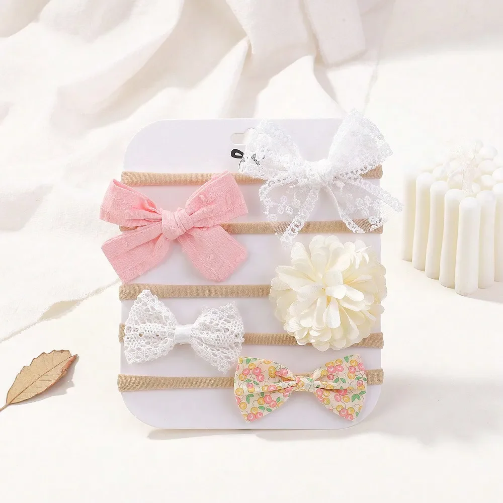 5Pcs/Set Baby Elastic Headband - Baby Gear recension och pris