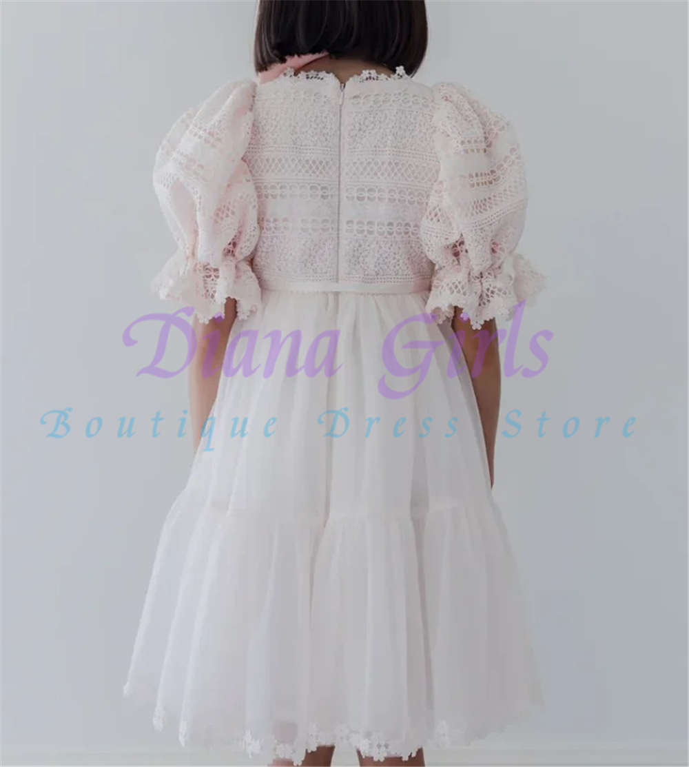 Quality Elegant Flower Girl Dr - Toddler Girl Tulle Party Dress recension och pris