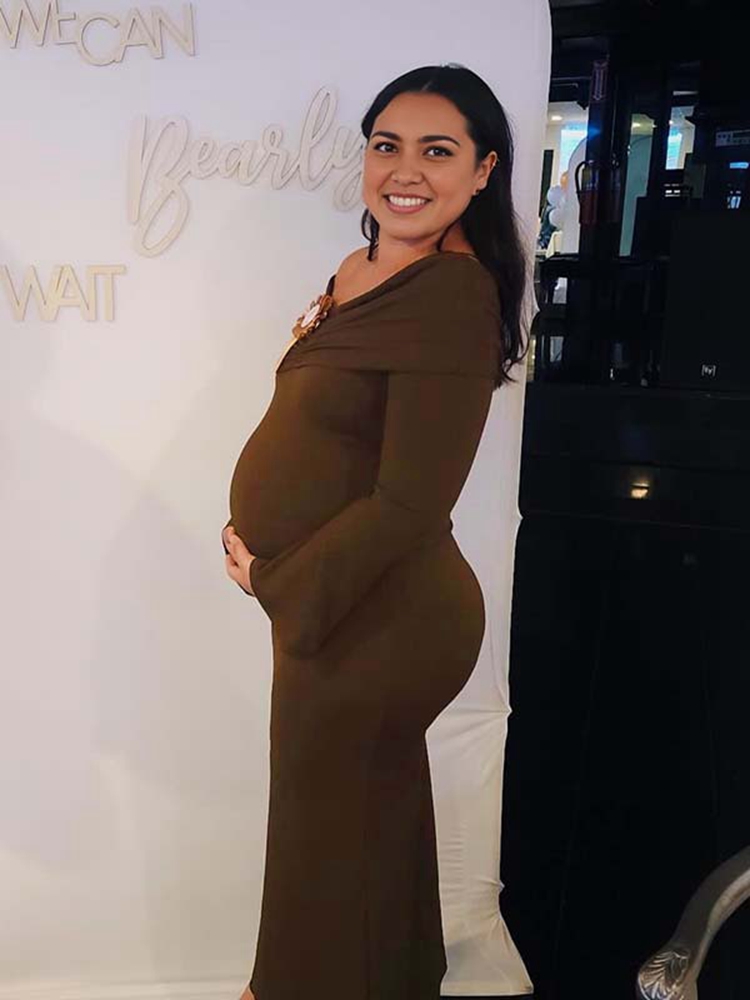 Autumn Brown Maternity Dress P - Maternity Wear recension och pris