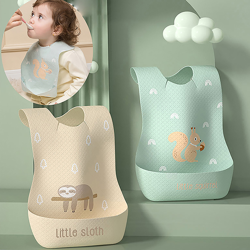 Waterproof Adjustable Food Fee - Waterproof Baby Bibs Silicone recension och pris