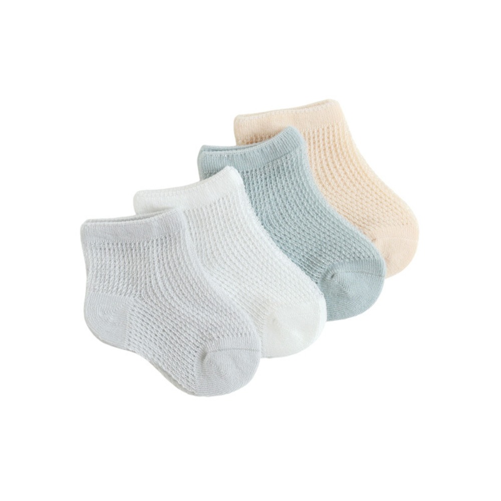 4Pairs New Cotton Baby Ruffle  - Unisex Baby Socks Non Slip recension och pris