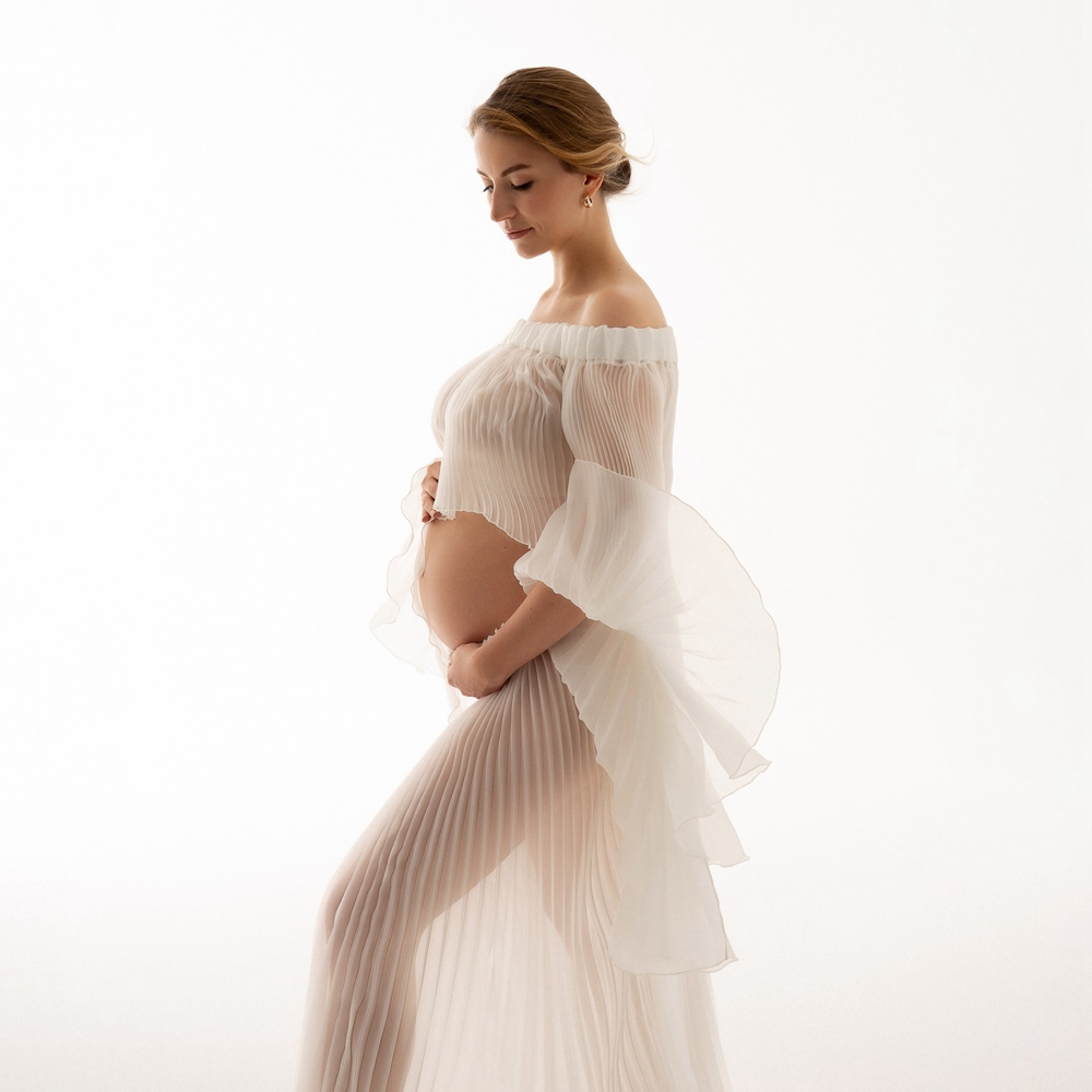 Pleated Maternity Photography  - Maternity Wear recension och pris
