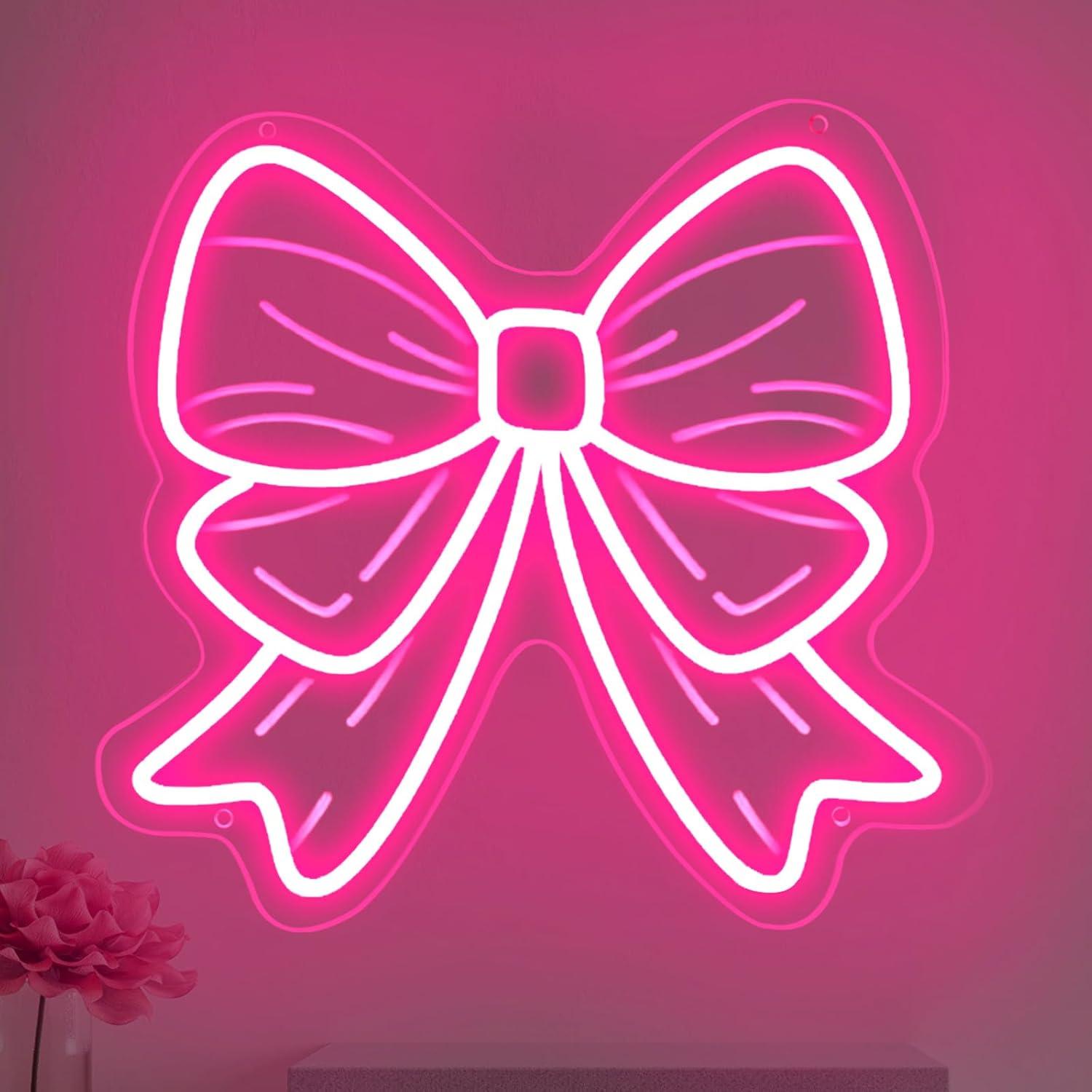 Bow Neon Signs USB Dimmable LE - Nursery recension och pris