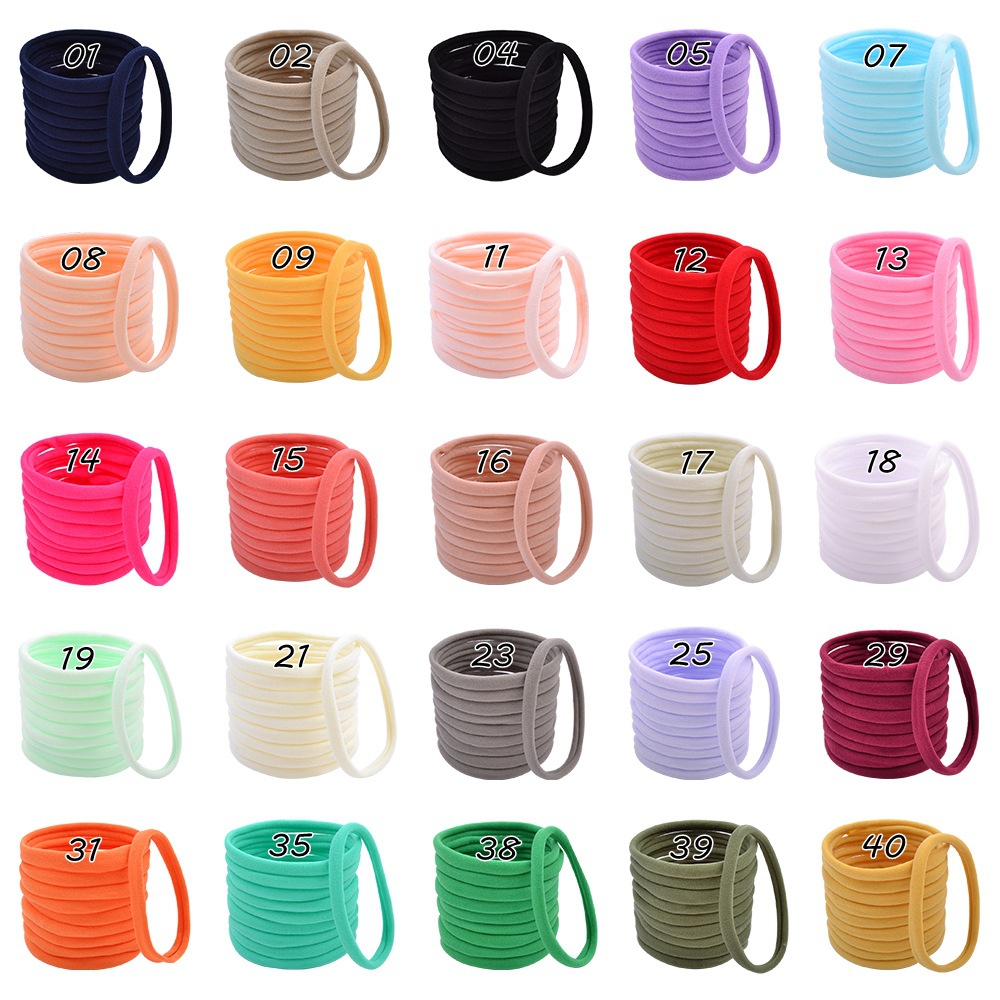 50 Pcs Soft Stretchy DIY Nylon - Baby Gear recension och pris