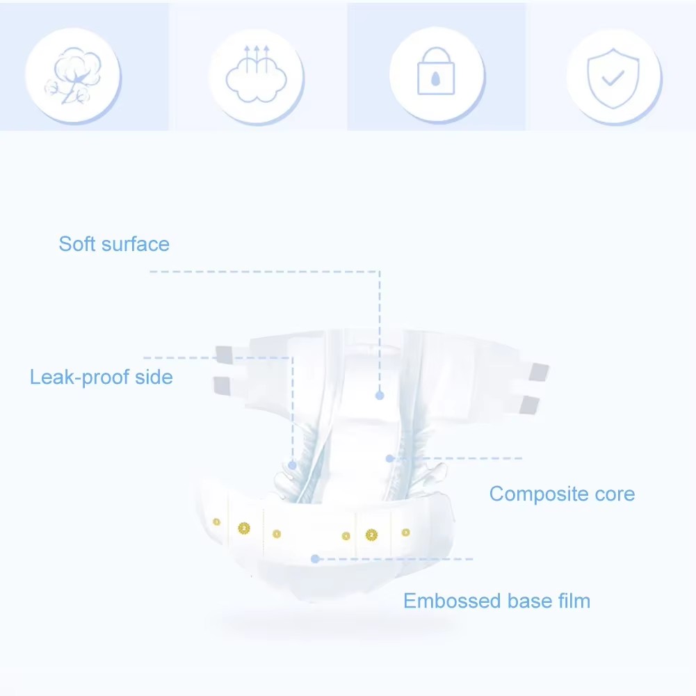 8-10Pcs/bag Adult Elderly Diap - Diapering recension och pris