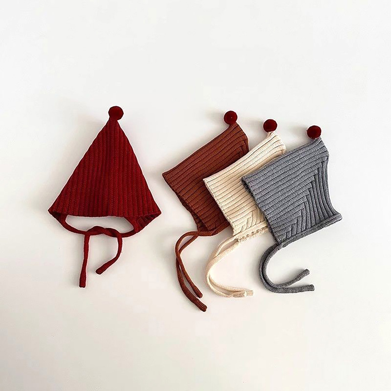 Winter Baby Knit Hat Cute Soli - Infant Beanie Hat With Ears recension och pris