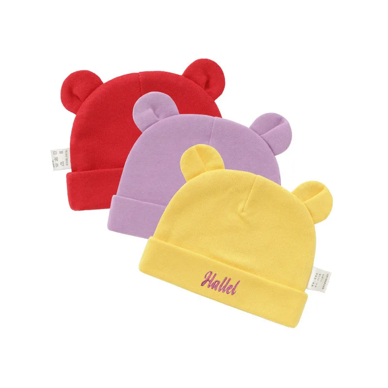 Unisex Customized Baby Name Be - Infant Beanie Hat With Ears recension och pris