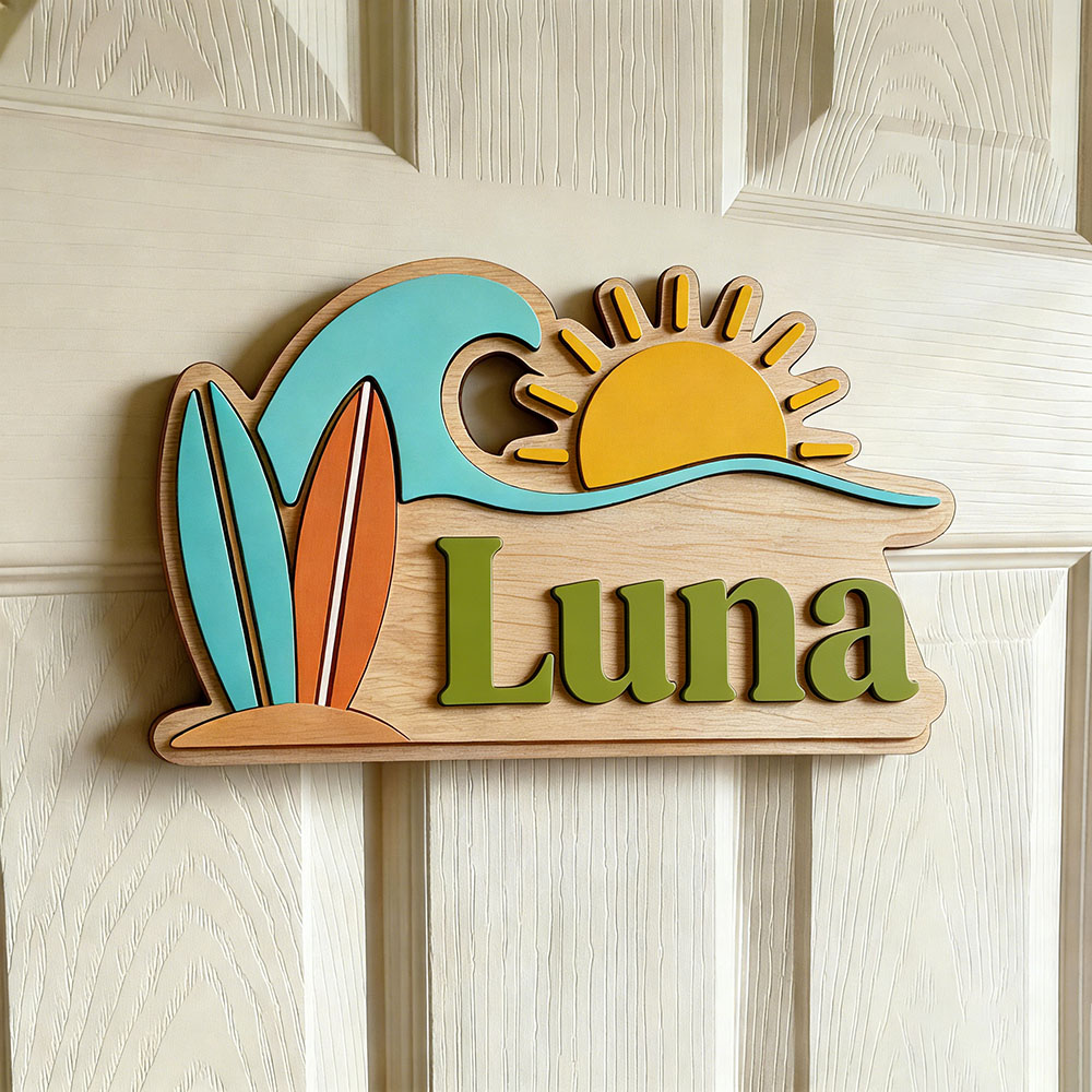 Custom Beach Wave Surfboard Su - Nursery recension och pris