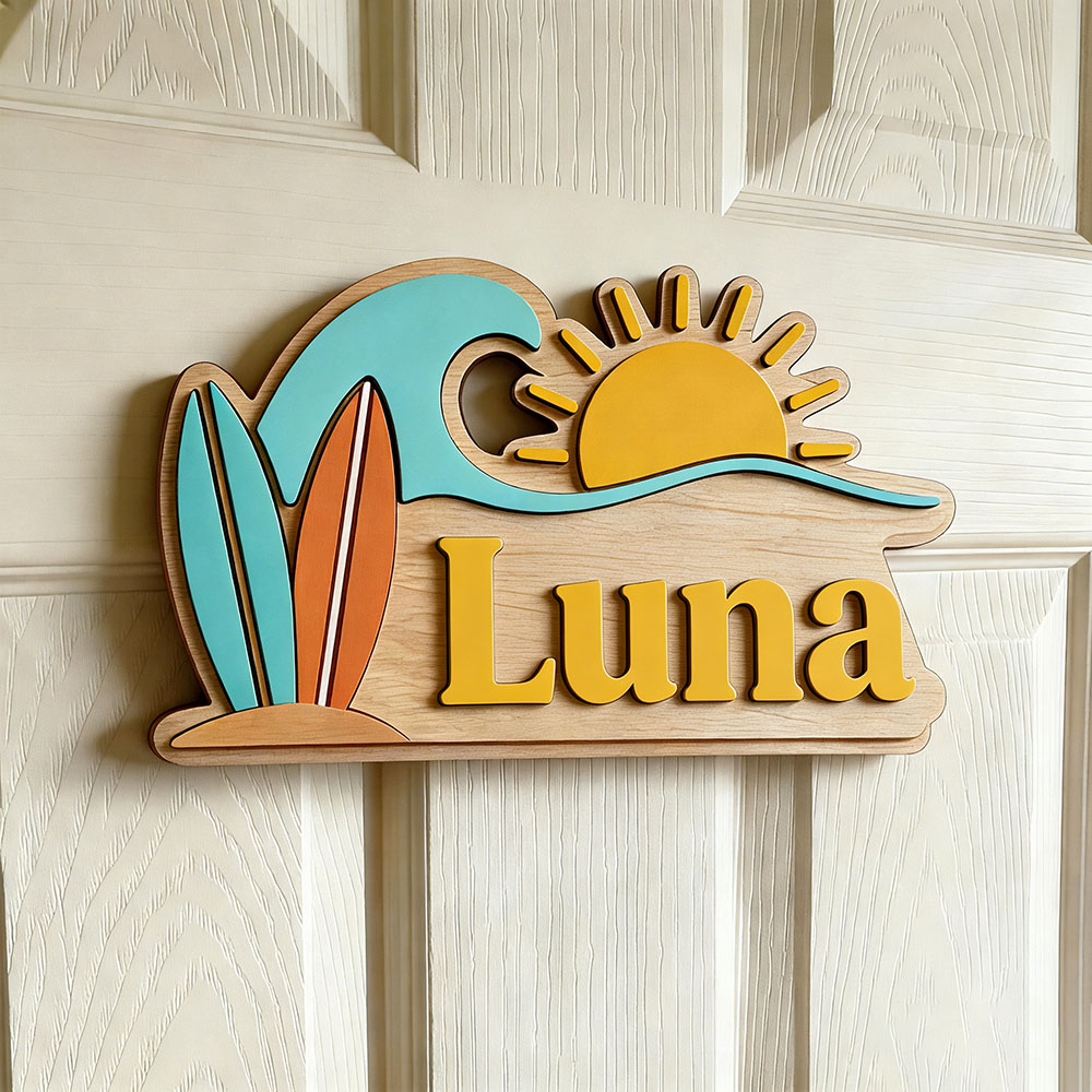 Custom Beach Wave Surfboard Su - Nursery recension och pris
