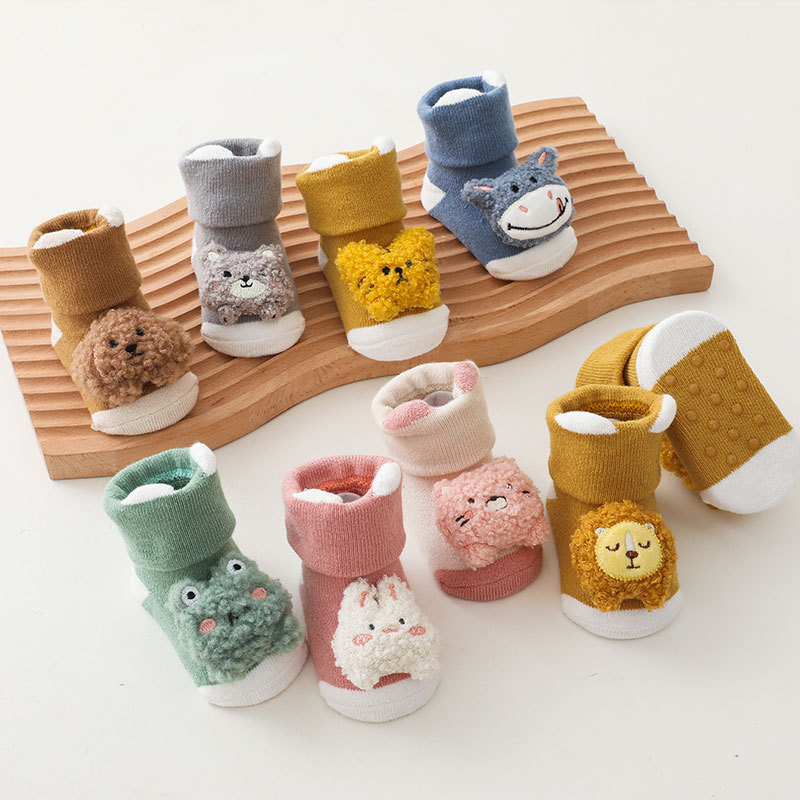 0-3Years Newborn Baby Girl Boy - Unisex Baby Socks Non Slip recension och pris