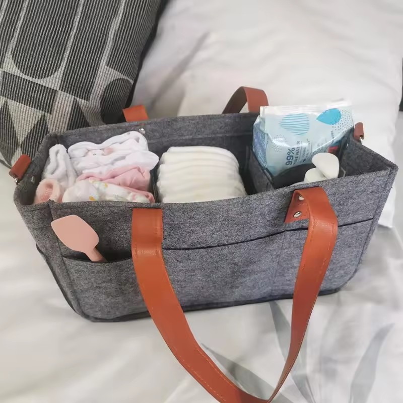 Diaper Caddy Nursery Organizer - Diapering recension och pris