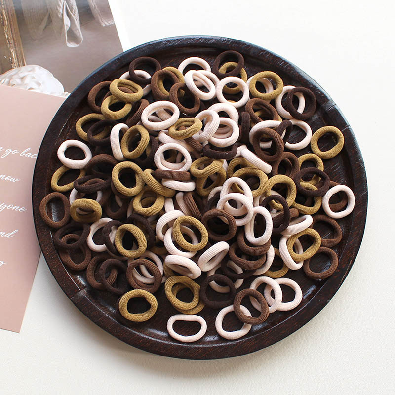 100 Pcs/Lot Elastic Hair Bands - Baby Gear recension och pris