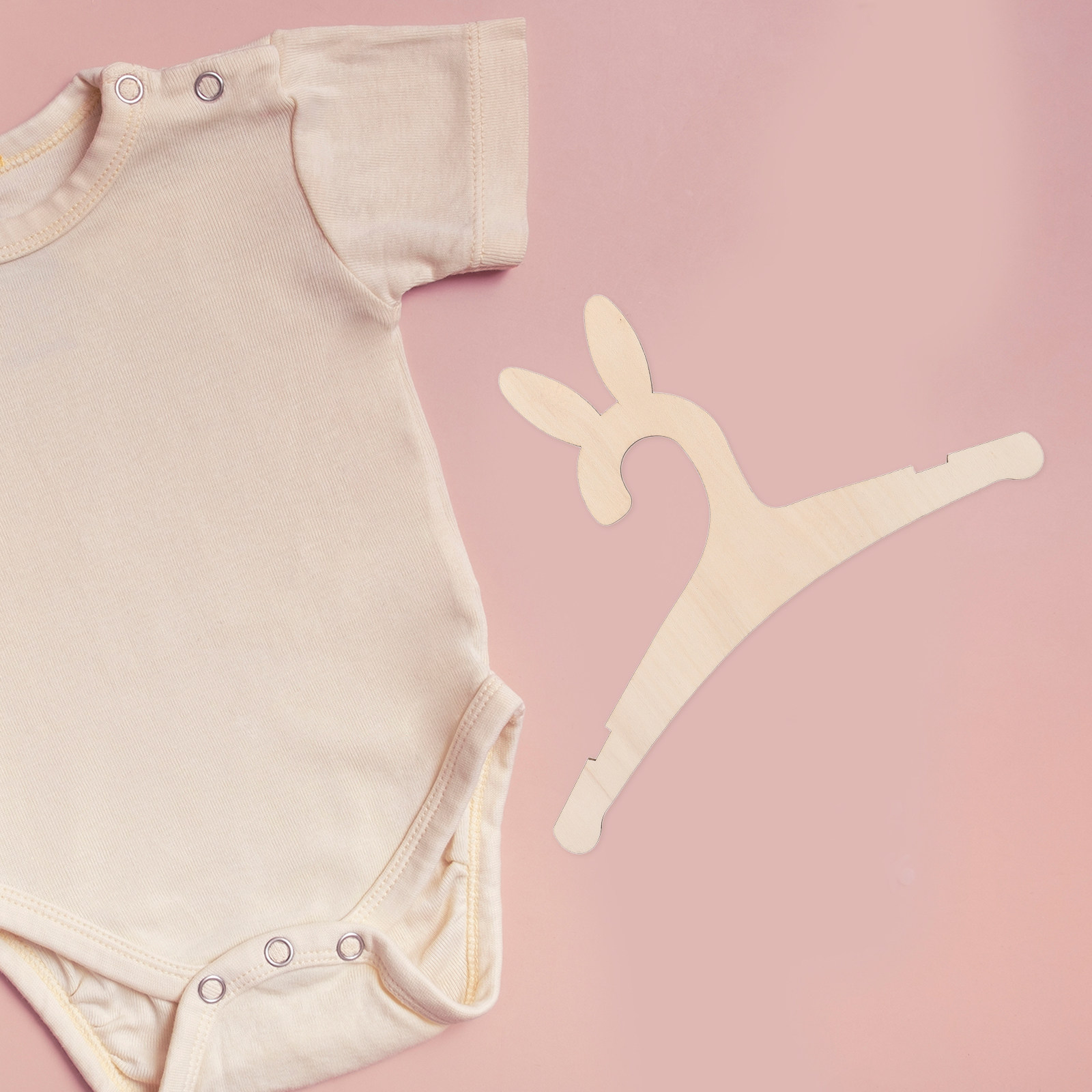 5Pcs DIY Wooden Baby Clothes H - Baby Clothes recension och pris